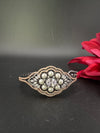 Openable Designer bracelet with Pearls, crystal stones, CZ Nano setting, Fits size upto 2.6"