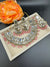 Mirror and pink pearls Necklace set with long earring and Tika