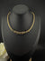 Premium Quality Contemporary NECKLACE ONLY/Black Gold necklace/Designer inspired/Indian jewelry/Sleek Necklace/everyday wear/handmade