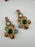 Kundan, stone, cuboz Zirconia Sabyasachi inspired Chandbali Chandelier long earring, designer jewelry