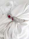 Openable Designer Cuff bracelet with Stones, American Diamonds, crystal stones, CZ, Fits size upto 2.6"
