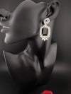 Premium Cubic Zirconia Chandelier earrings in Crystal stones, Cubic Zirconia, Swarovski designer Inspired Statement Drop Dangle earrings