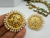 Premium Gold detailing and Pearls designer stud earring