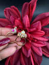 3D Premium 2 Finger Ring in kundan, Italian Mina(Enamel)/Adjustable Finger Ring/Indian Jewelry/Bollywood Jewelry/Indian Wedding jewelry
