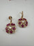 Cubic Zirconia, Kundan, Stones Chandelier Drop Earrings, CZ, Designer jewelry