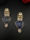 Kundan, CZ, Gold, Marble Stone Chandelier Oversized Long Earrings, Bridal, Moissanite, CZ, Designer jewelry
