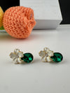 Premium Crystal and Enamel everyday earring is a Swarovski inspired designer Piece/Indian jewelry/Anti-tarnish Jewelry/Kids earrings