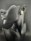 Swarovski inspired Crystal, cubic zirconia, diamond small studs earrings, Indian Jewelry