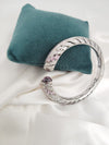 Openable Cuff bracelet with Stones, American Diamonds, crystal stones, CZ, Fits size upto 2.6"