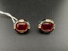 Swarovski inspired Crystals, Enamel, Cubic Zirconia small stud earrings, Indian Jewelry