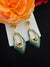 High Quality Premium Enamel and gold Designer Drop Earrings