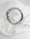 Openable Cuff bracelet with Stones, American Diamonds, crystal stones, CZ, Fits size upto 2.6"
