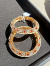 Pearls, Pachi Kundan, Moissanite Kundan, CZ, Openable Bracelet Bangle set of 2, Gold Polish