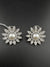 Pearls, Cubic Zirconia, Diamond nano setting stud earrings, Indian Jewelry