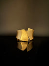 Brushed finished Gold Chunky Cuff Bracelet Bangle, Anti Tarnish, fits sizes upto 2.6"