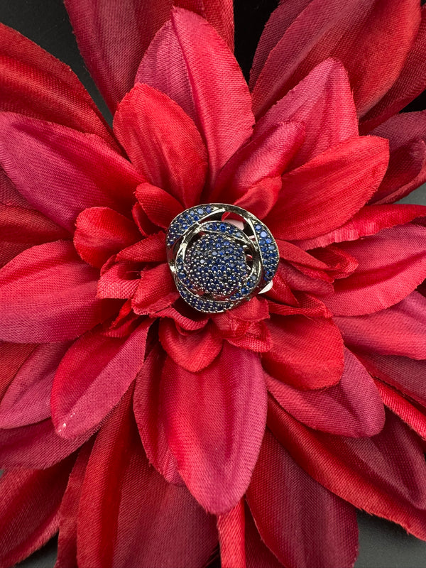 Premium Victorian and Cubic Zirconia(AD) Adjustable Ring Adjustable Finger Ring