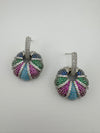Premium Nano Setting Cubic Zirconia is Victorian designer Inspired Statement Drop Dangle earring