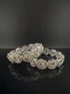 Gold and Silver Cubic Zirconia bangle is Designer inspired bangles set of 2/Indian Kada set