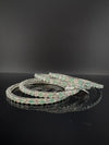 Gold and Silver Cubic Zirconia bangle is Designer inspired bangles set of 4/Indian Kada set