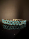 Openable Stone and Cubic Zirconia Bracelet Designer inspired Bracelet bangle Fits upto 2.6" wrist size