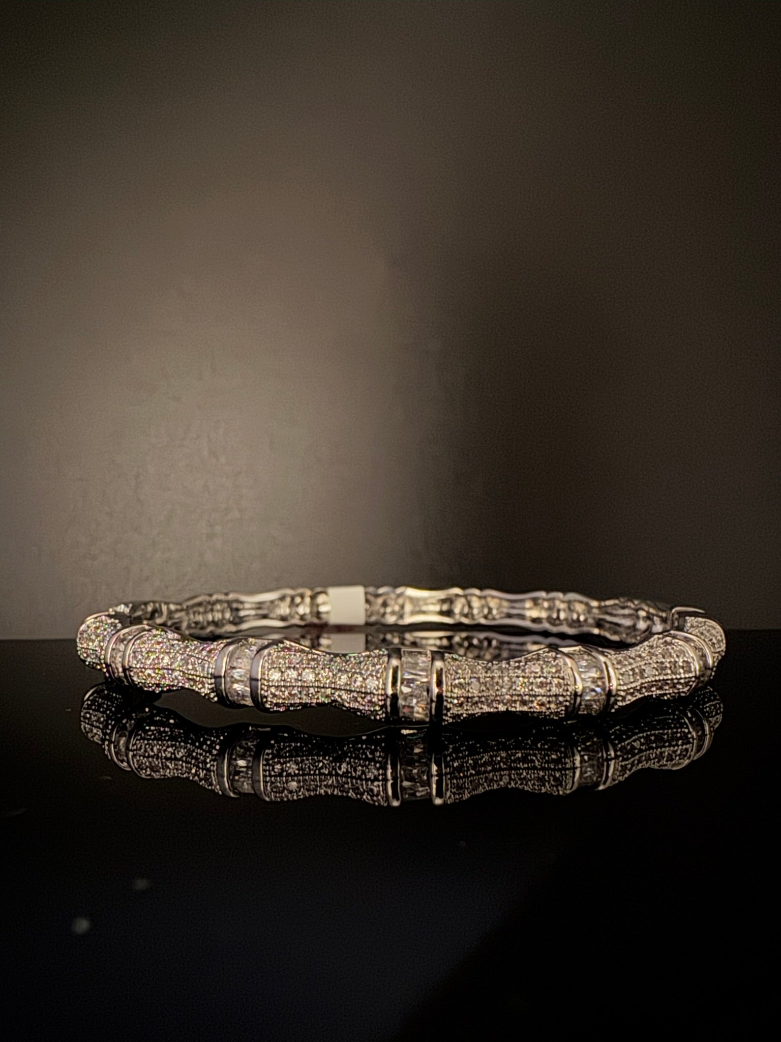 High Quality Gold Polish, Cubic Zirconia and stones Designer bracelet/Statement Bracelet/Indian Jewelry/Openable bangle/Fits upto 2.6" size