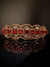Rose Gold Openable Designer bracelet with crystal stones, Cubic Zirconia in unique Nano setting