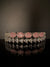 Silver color Openable Designer bracelet with crystal stones, Cubic Zirconia in unique setting