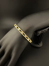 High Quality Gold Polish, Cubic Zirconia and stones Designer bracelet/Statement Bracelet/Indian Jewelry/Openable bangle/Fits upto 2.6" size