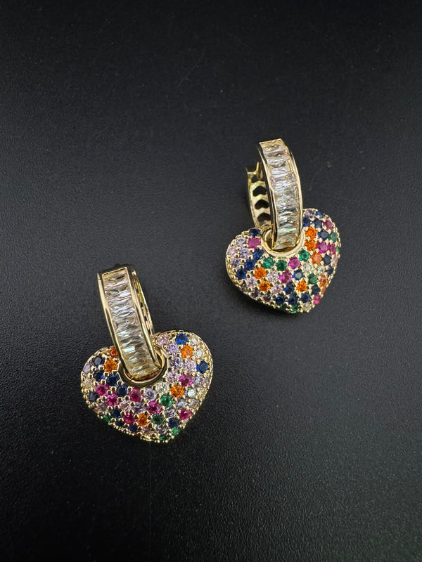 Anti-Tarnish Water resistant Gold Hoop earrings in drop design/Everyday earrings/Light weight everyday jewelry/office wear/daily wear hoops