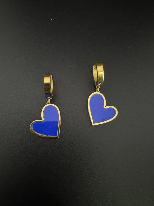 Anti-Tarnish Water resistant Gold Hoop earrings in drop design/Everyday earrings/Light weight everyday jewelry/office wear/daily wear hoops