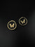 Anti-Tarnish Water resistant Gold Hoop earrings in drop design/Everyday earrings/Light weight everyday jewelry/office wear/daily kids jewelry