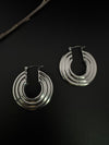 Anti-Tarnish Water resistant Gold Hoop earrings in drop design/Everyday earrings/Light weight everyday jewelry/office wear/daily kids jewelry