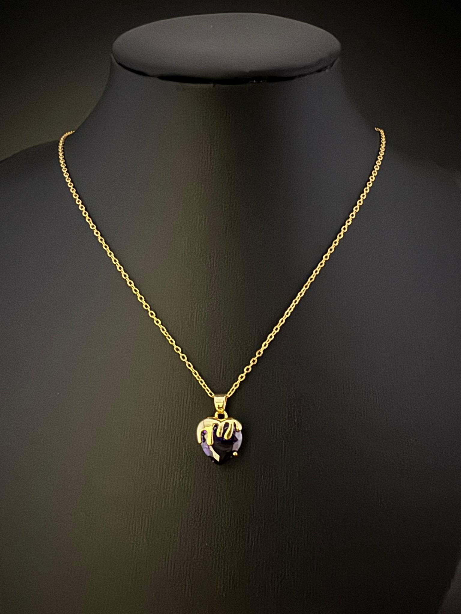 Anti-Tarnish Water resistant 18K Gold color plated necklace/Kids jewelry/Simple Office wear necklace/Everyday jewelry/Light weight jewelry