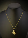 Anti-Tarnish Water resistant 18K Gold color plated necklace/Kids jewelry/Simple Office wear necklace/Everyday jewelry/Light weight jewelry