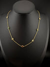 Anti-Tarnish Water resistant 18K Gold color plated necklace/everyday jewelry/Simple Office wear necklace/gold jewelry/Light weight jewelry