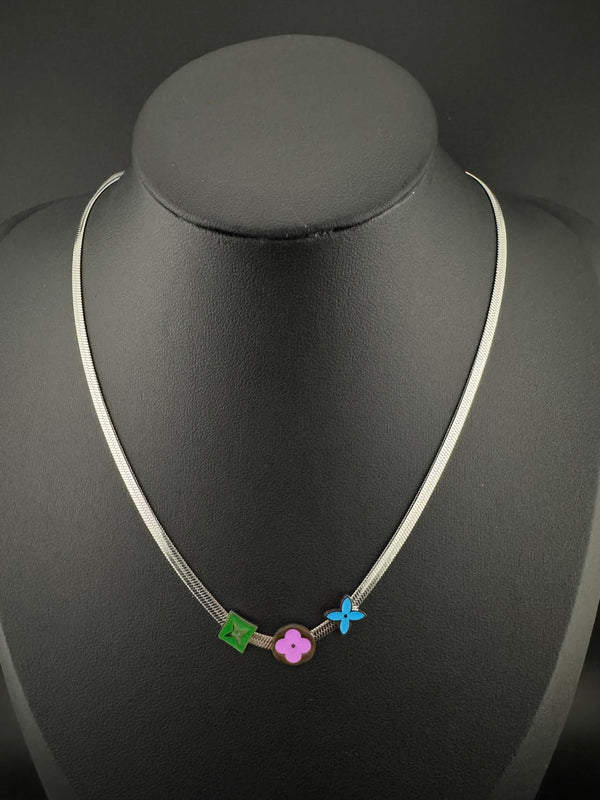 Anti-Tarnish Water resistant 18K Gold color plated Brand Inspired necklace