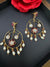 Premium Pachi Kundan Dangler with uncut kundan, Pearls hoop is Amrapali inspired designer earring/Indian Statement earring/Bridal Jewelry