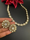 HOT SELLER!!! Premium Quality Moissanite Kundan is Tyaani inspired Designer Necklace set with Stud earring/Indian jewelry/Bridal/Bridesmaids