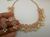 Premium Quality Moissanite kundan is Tyaani inspired Designer Necklace set with earrings/Indian necklace/bridal necklace/Bridesmaids gift
