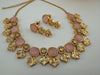 Premium Quality Moissanite kundan is Tyaani inspired Designer Necklace set with earrings/Indian necklace/bridal necklace/Bridesmaids gift
