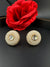 High Quality Premium Moissanite Kundan, CZ and small pearls is designer stud earrings/uncut kundan Stud earrings/Statement Big stud