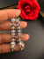 Premium Long Earring in Cubic Zirconia / Set of small jhumkis in long earrings