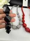 Premium Quality Wooden NECKLACE ONLY in geometric design necklace which is Designer inspired for everyday and party wear