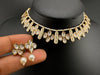 Premium Quality Tyaani Kundan, Italian Minakari Necklace with studs earring