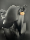 Kundan, Pachi kundan, cubic Zirconia, stones Stud Earrings, Tyaani Inspired Indian Jewelry