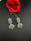 CZ, Kundan, Doublet Stone Chandelier Drop Earrings, Bridal, Moissanite, Designer jewelry