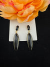 High Quality Premium Enamel and gold Designer Drop Earrings