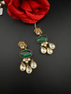 Gold Kundan, Stone Chandelier Drop Earrings, Bridal, Moissanite, CZ, Designer jewelry