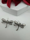 COMBO of 2 oxidized earrings, Fly and abstract earrings