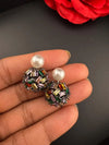Premium Unique Cubic Zirconia Studs with Pearl Backing